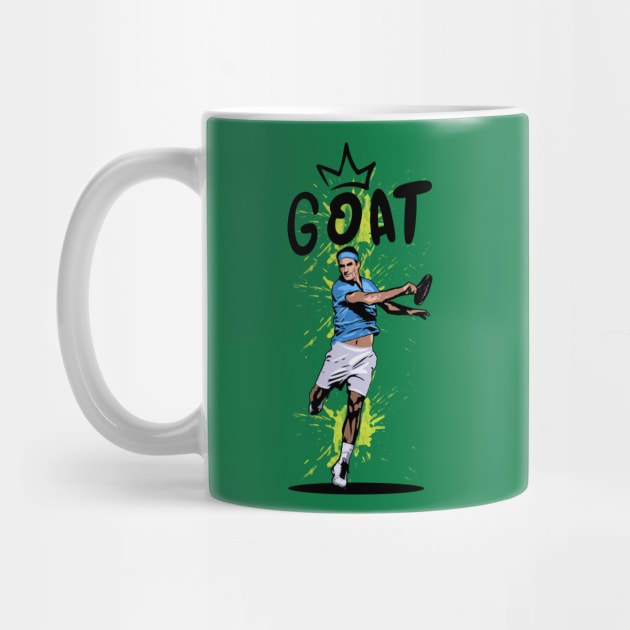 Roger Federer GOAT by slawisa